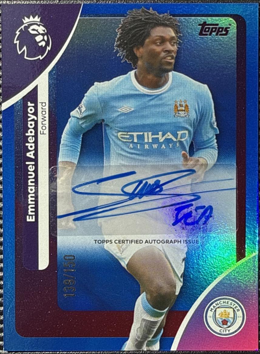 Emmanuel Adebayor [Blue Rainbow] #AC-EAD