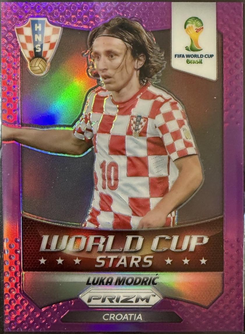 Luka Modric [Purple Prizm] #23
