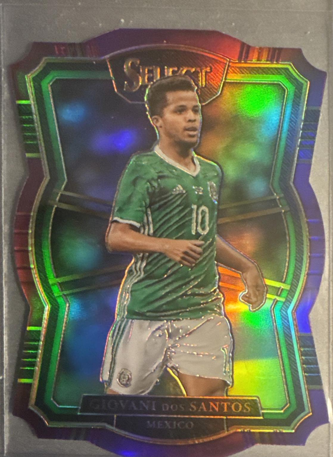 Giovani Dos Santos [Purple Die Cut] #184
