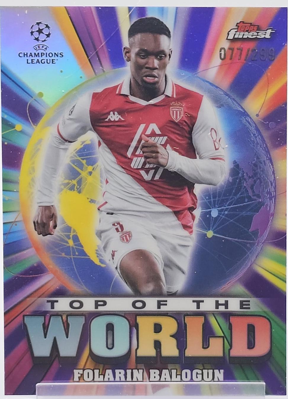 Folarin Balogun [Purple Refractor] #TW-18