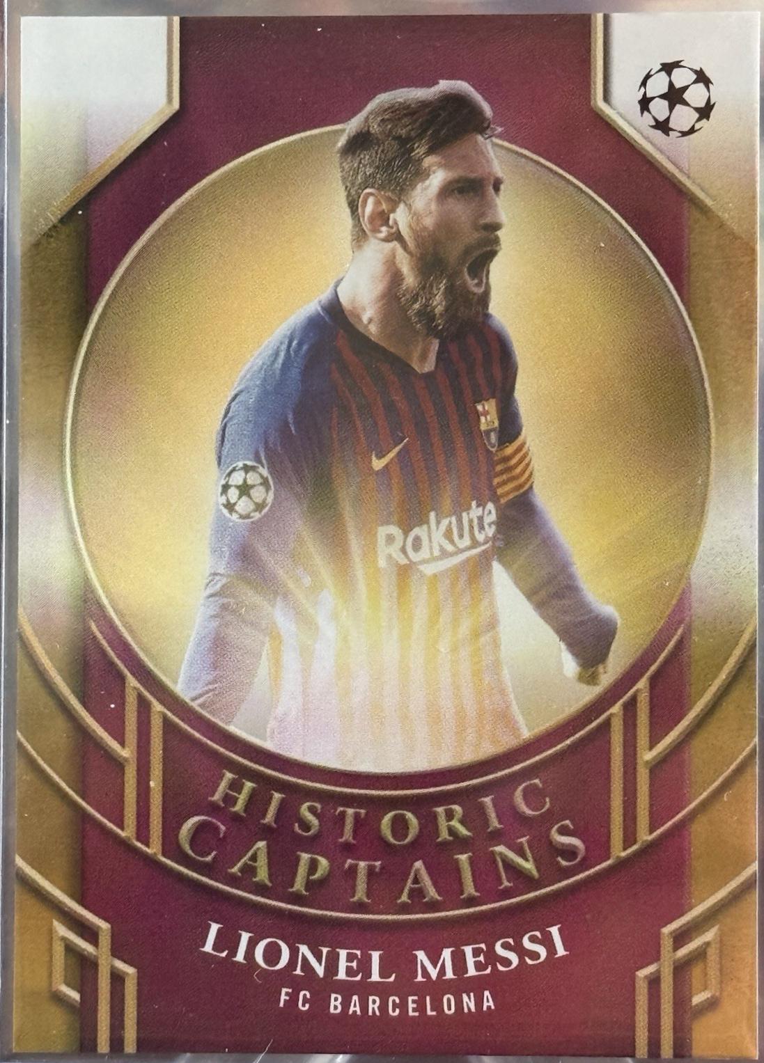 Lionel Messi [Gold Foilboard] #HC-4