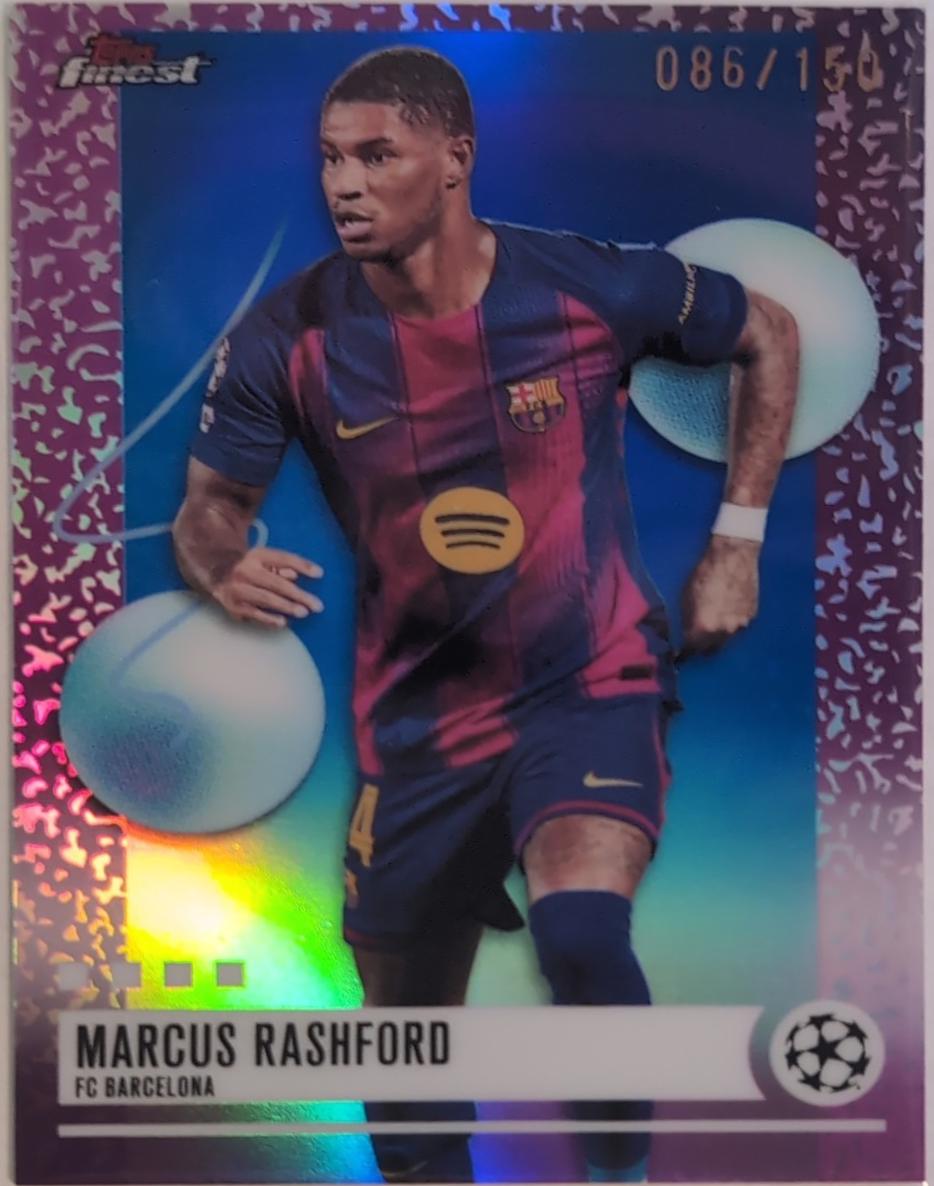 Marcus Rashford [Blue Refractor] #214