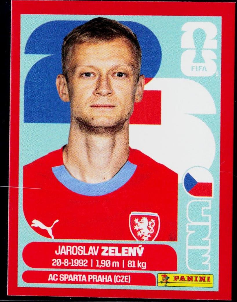 Jaroslav Zeleny [Red] #CZE6