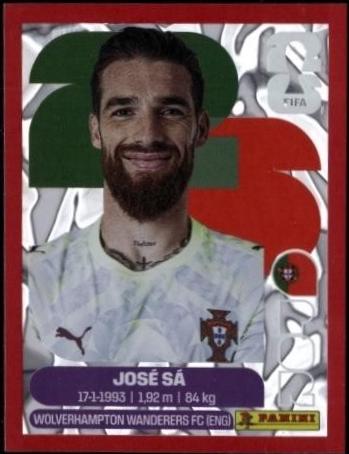 Jose Sa [Red Crumple] #POR3