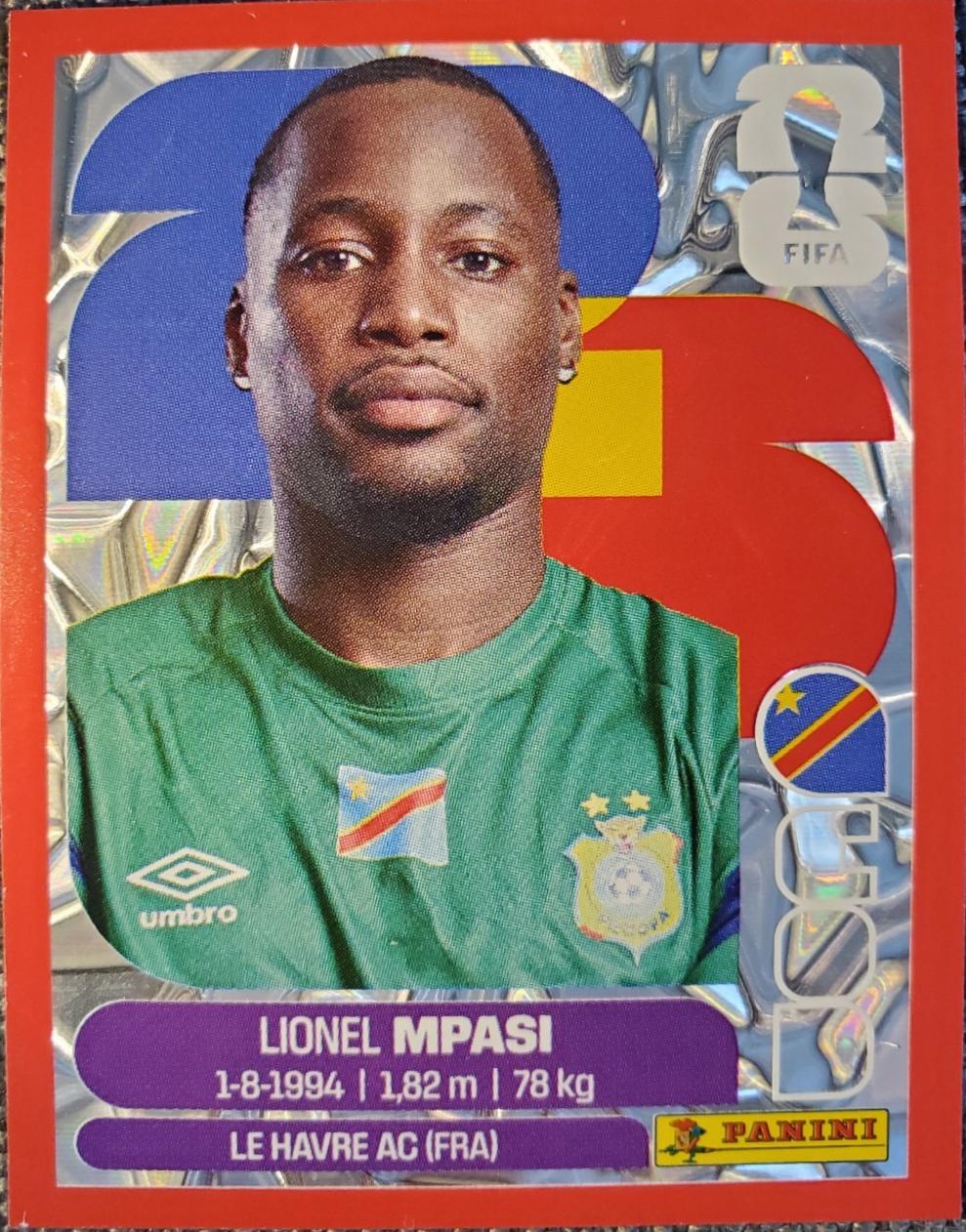 Lionel Mpasi [Red Crumple] #COD2