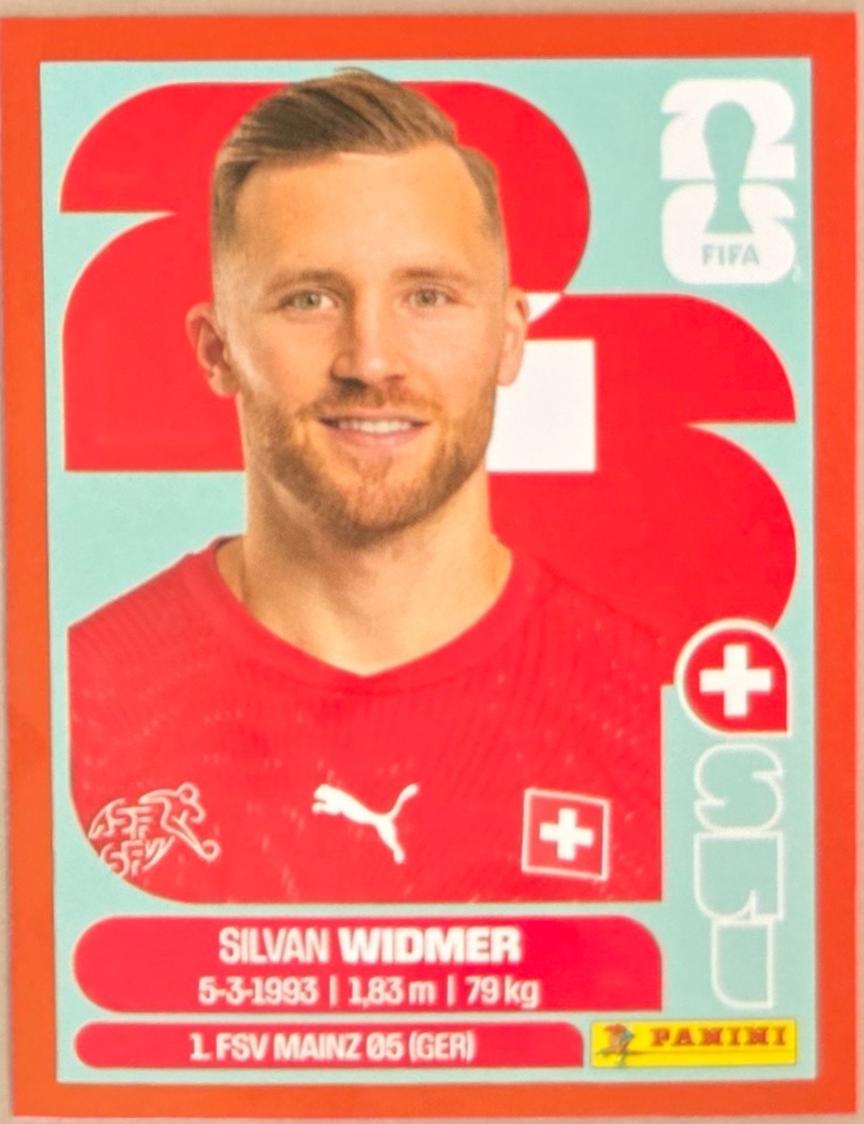 Silvan Widmer [Red] #SUI8