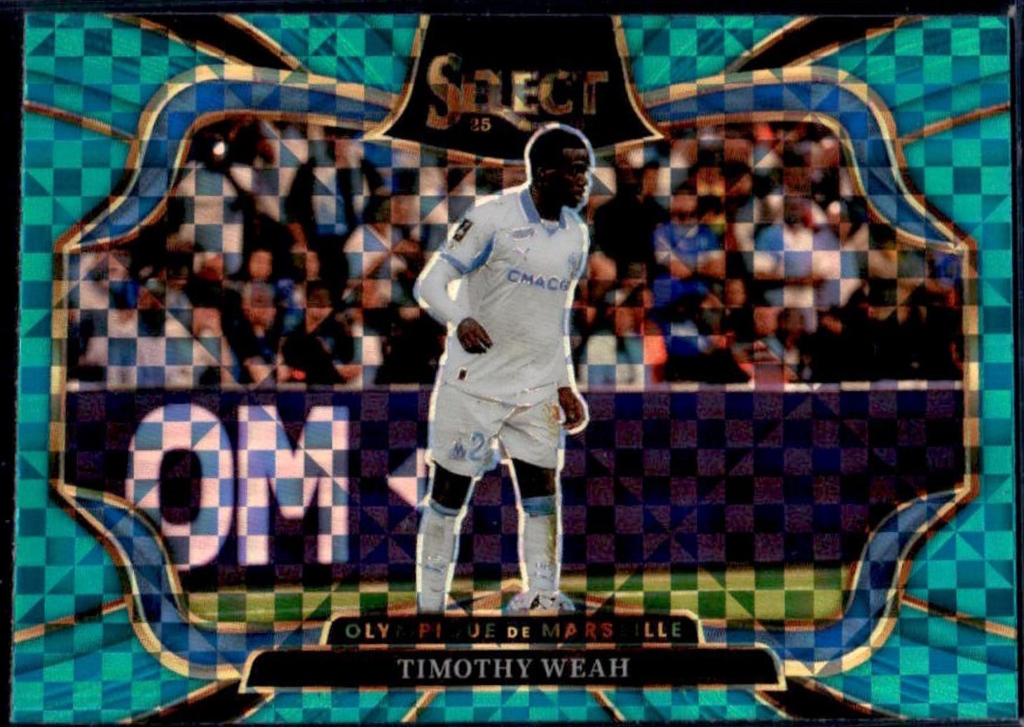 Timothy Weah [Teal Checker] #216