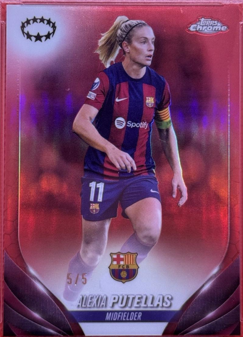 Alexia Putellas [Red Refractor] #100