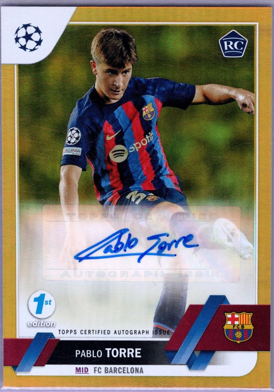 Pablo Torre [1st Edition Orange] #A1-PT