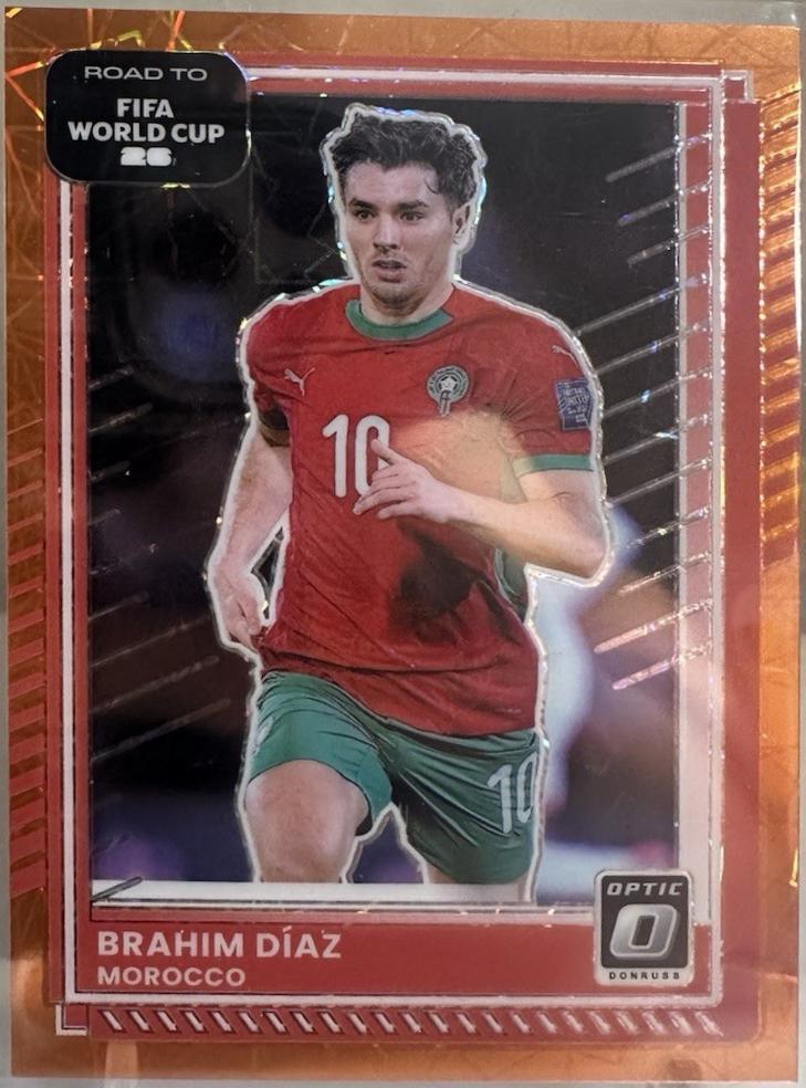 Brahim Diaz [Orange Velocity Optic] #96