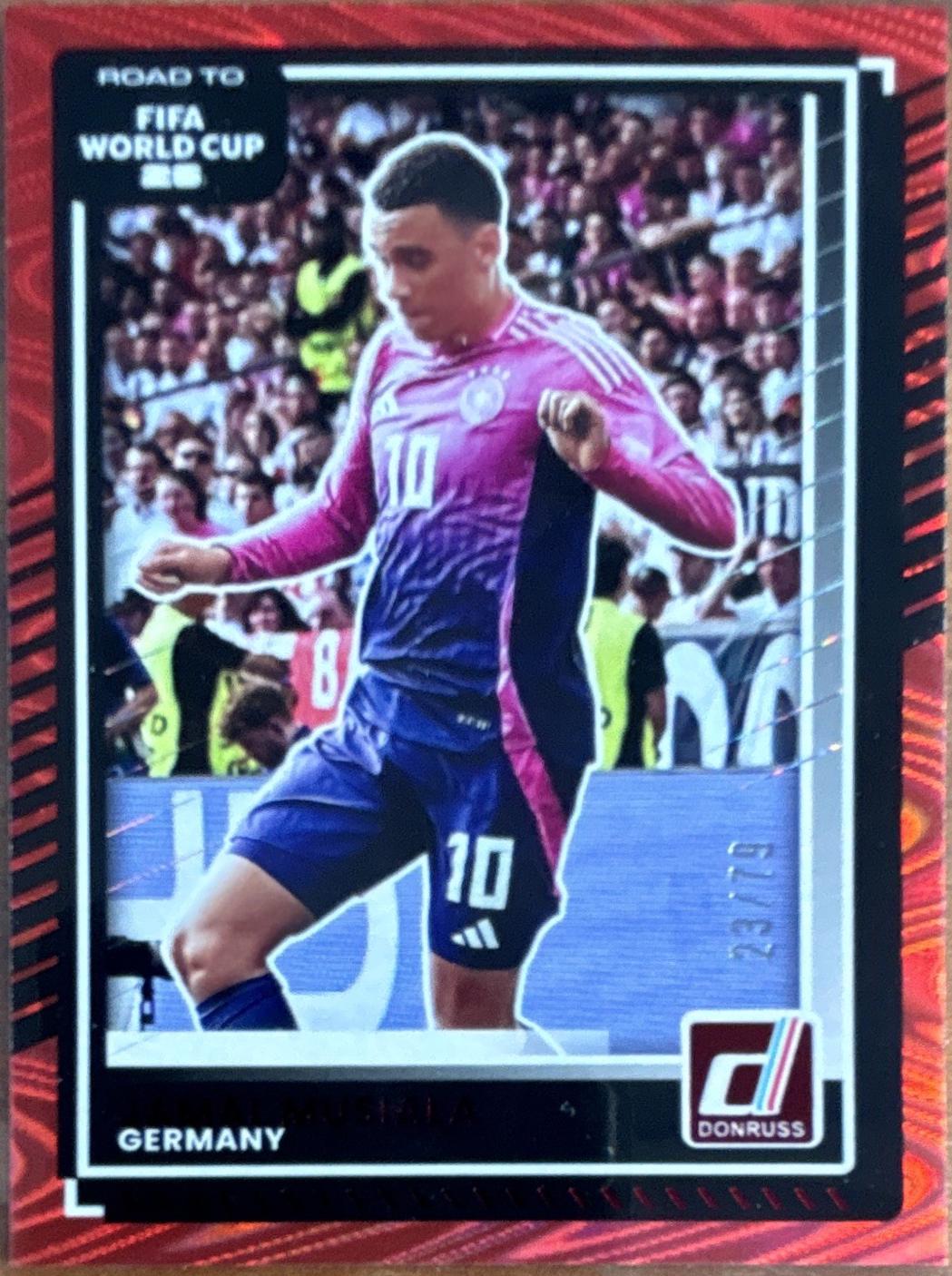 Jamal Musiala [Red Swirl] #40