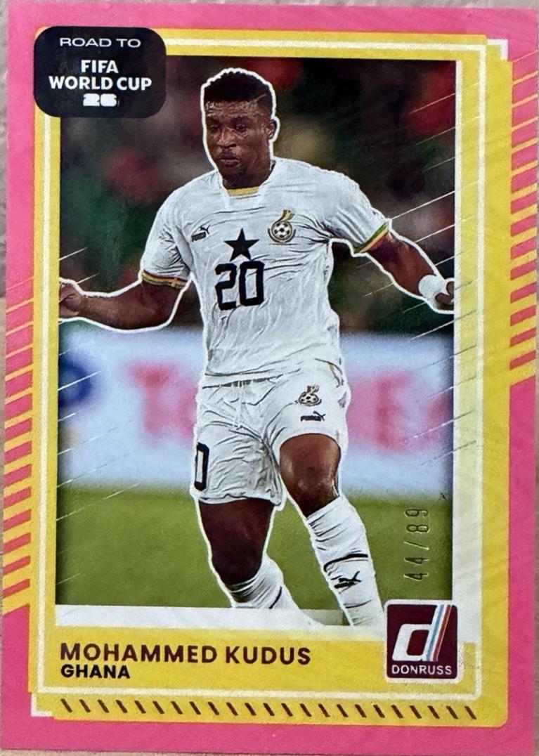 Mohammed Kudus [Pink Swirl] #127