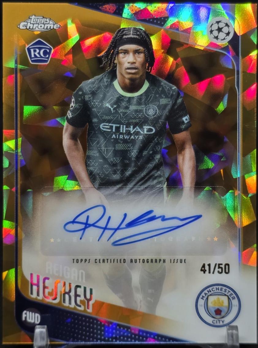 Reigan Heskey [Gold Sapphire] #CA-RHE