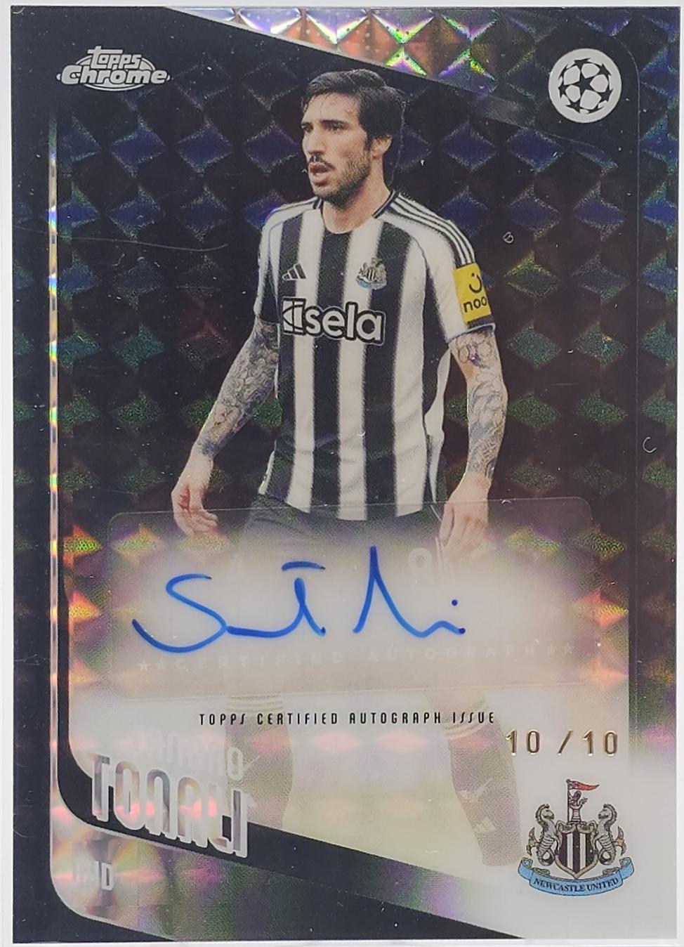 Sandro Tonali [Black Geometric] #CA-ST
