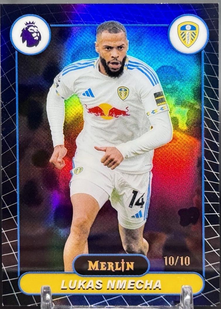 Lukas Nmecha [Black Refractor] #107