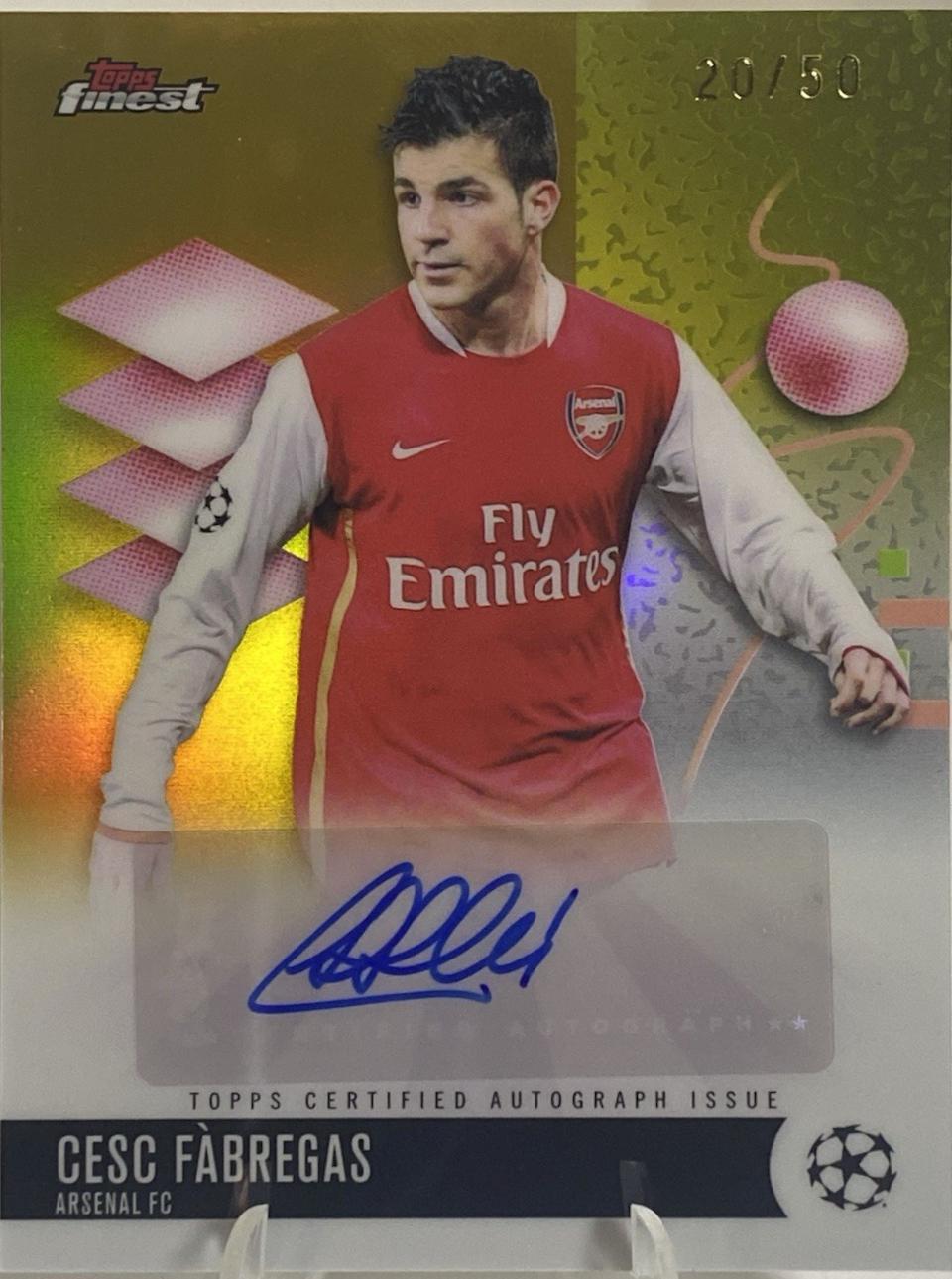 Cesc Fabregas [Gold] #BA-CF