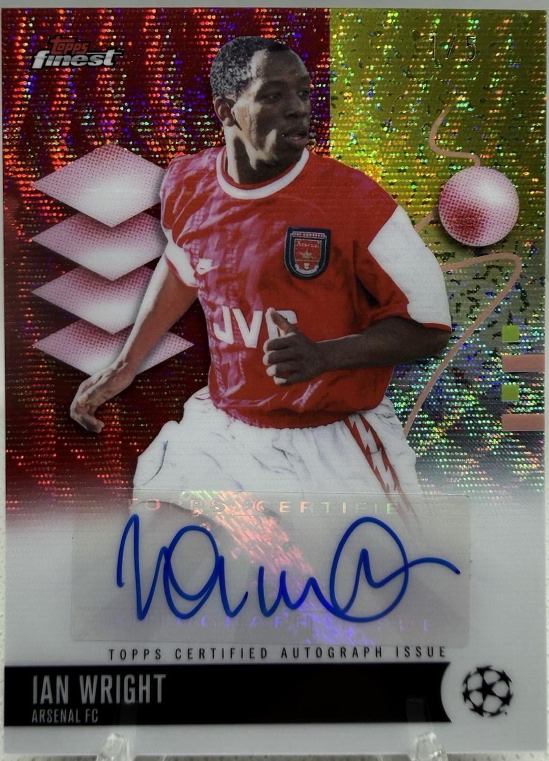Ian Wright [Red Wave] #BA-IW