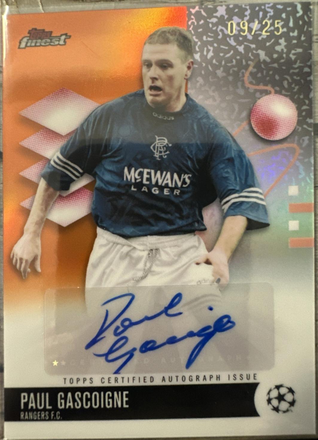 Paul Gascoigne [Orange] #BA-GZ