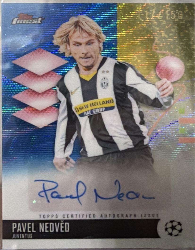 Pavel Nedved [Blue Wave] #BA-PN