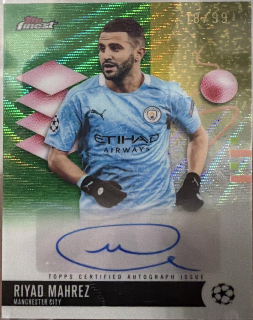 Riyad Mahrez [Green Wave] #BA-RY