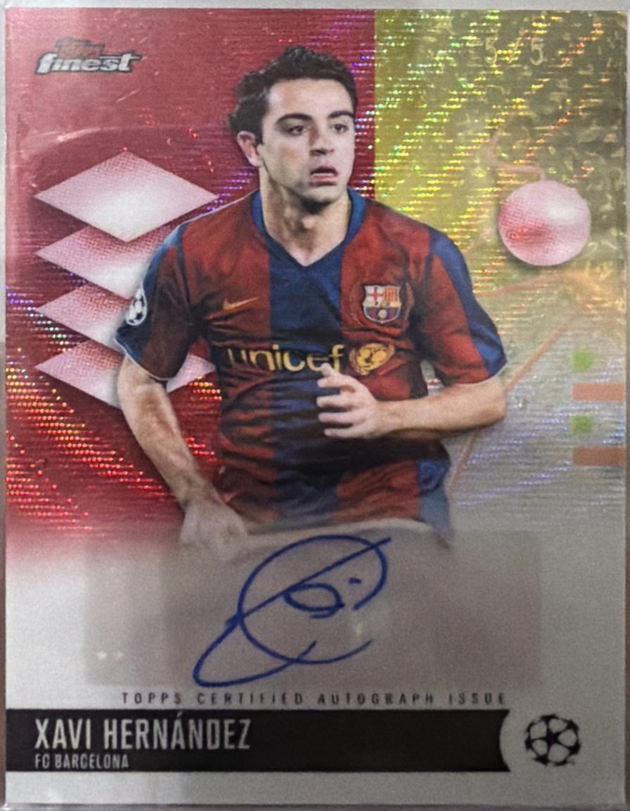 Xavi Hernandez [Red Wave] #BA-XH