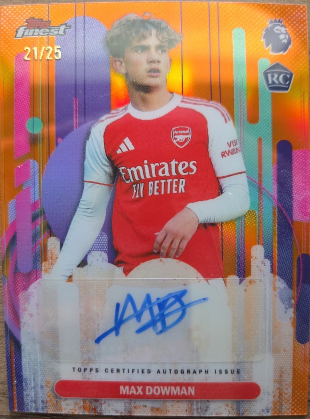 Max Dowman [Orange] #FA-MD