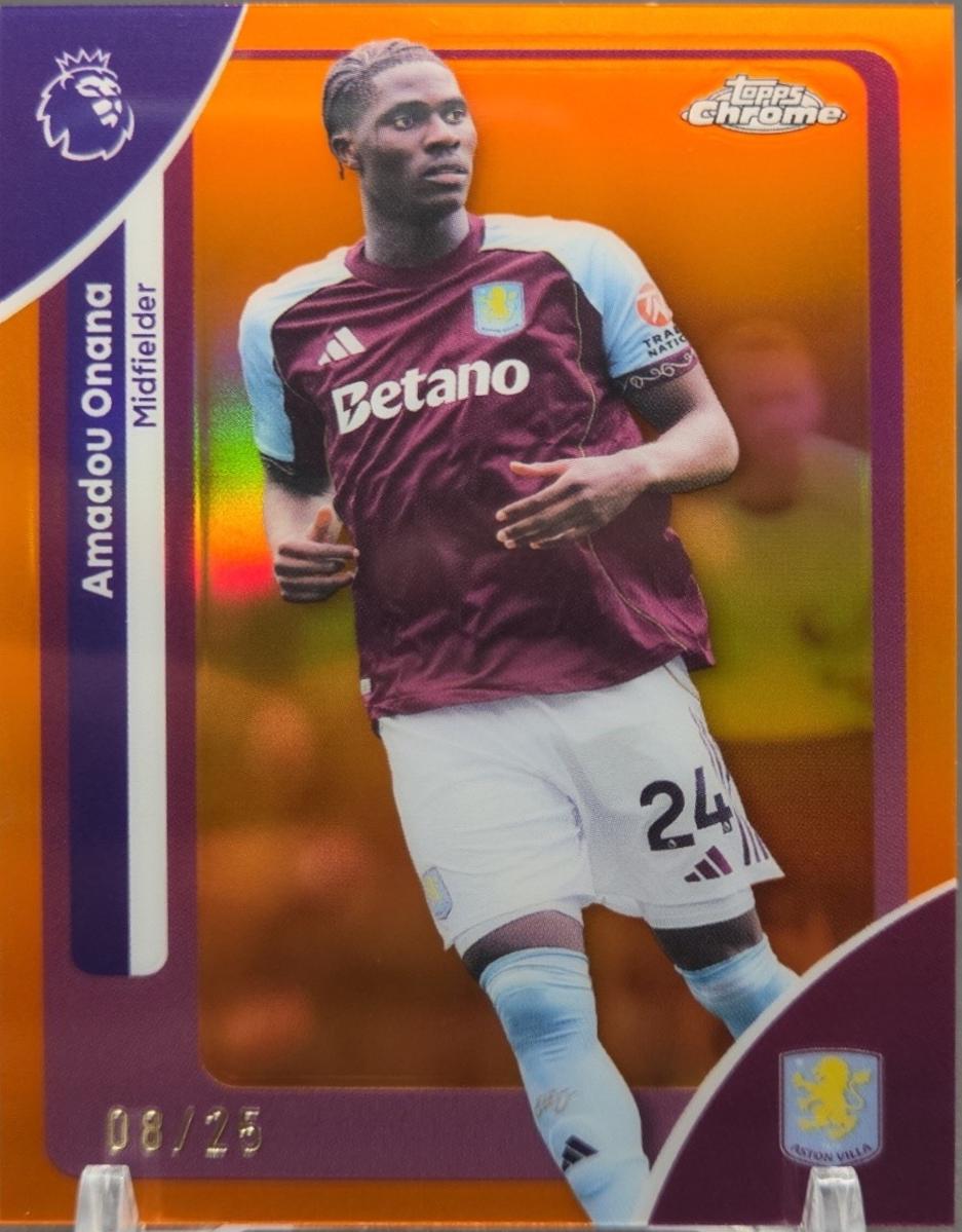 Amadou Onana [Orange Refractor] #24