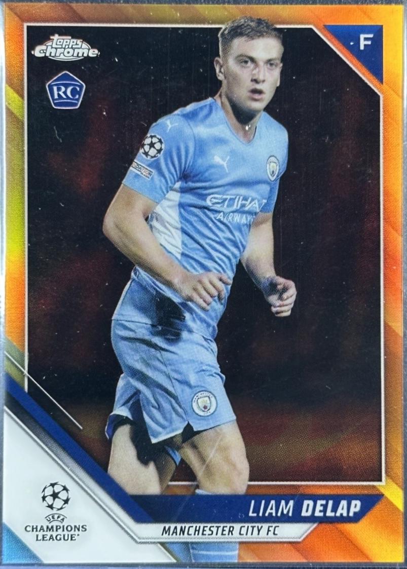 Liam Delap [Orange & Gold Starball Refractor] #114