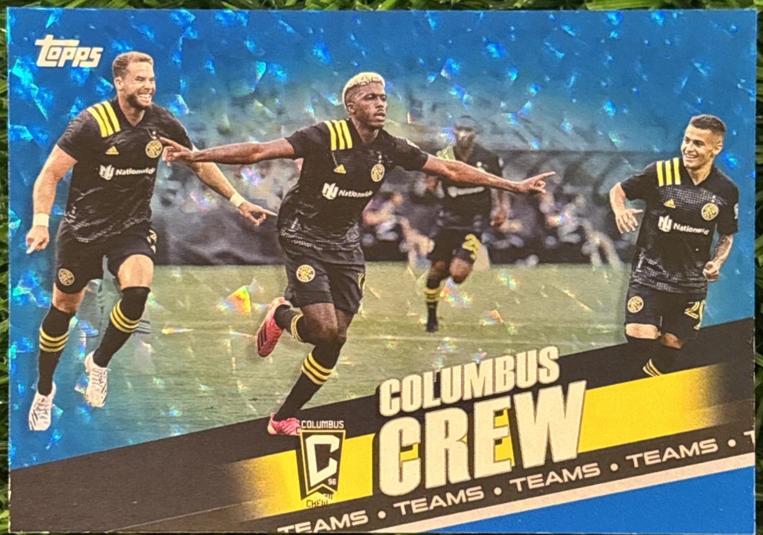 Columbus Crew [Icy Blue Foil] #123