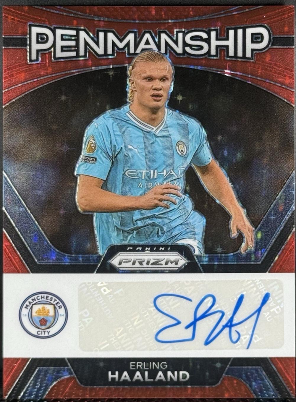Erling Haaland [Red Stars Autograph] #P-EH