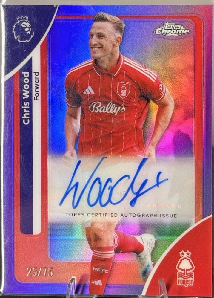 Chris Wood [Purple] #CA-CW