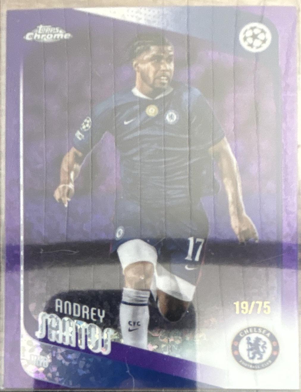Andrey Santos [Purple X-Fractor] #107