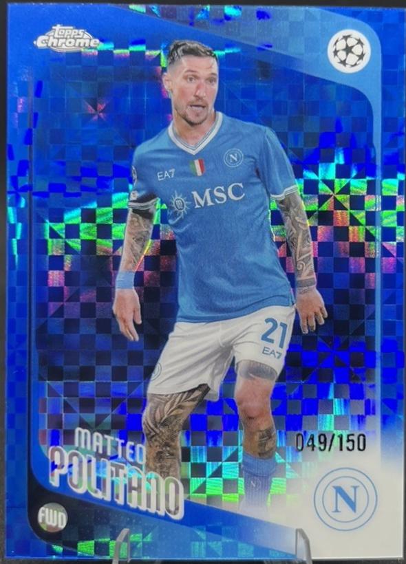 Matteo Politano [Blue X-Fractor] #7
