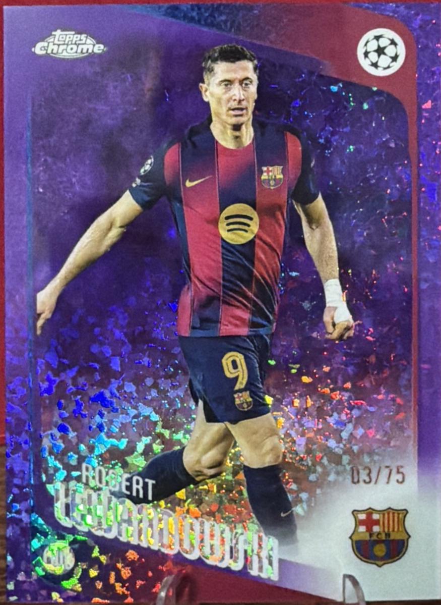 Robert Lewandowski [Purple Mini-Diamonds] #54