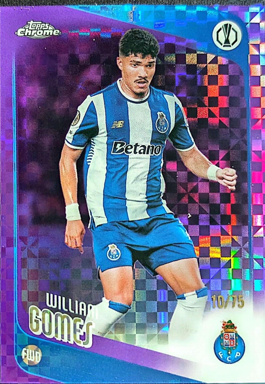William Gomes [Purple X-Fractor] #50