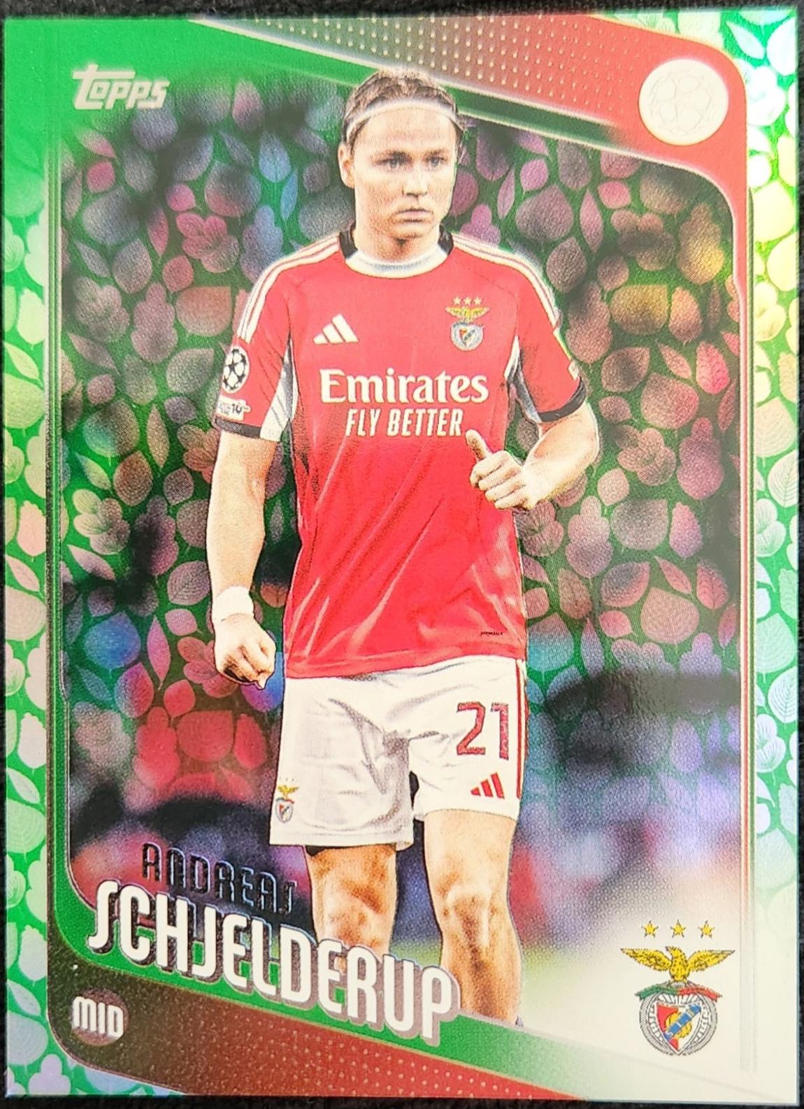 Andreas Schjelderup [Green Foil] #27