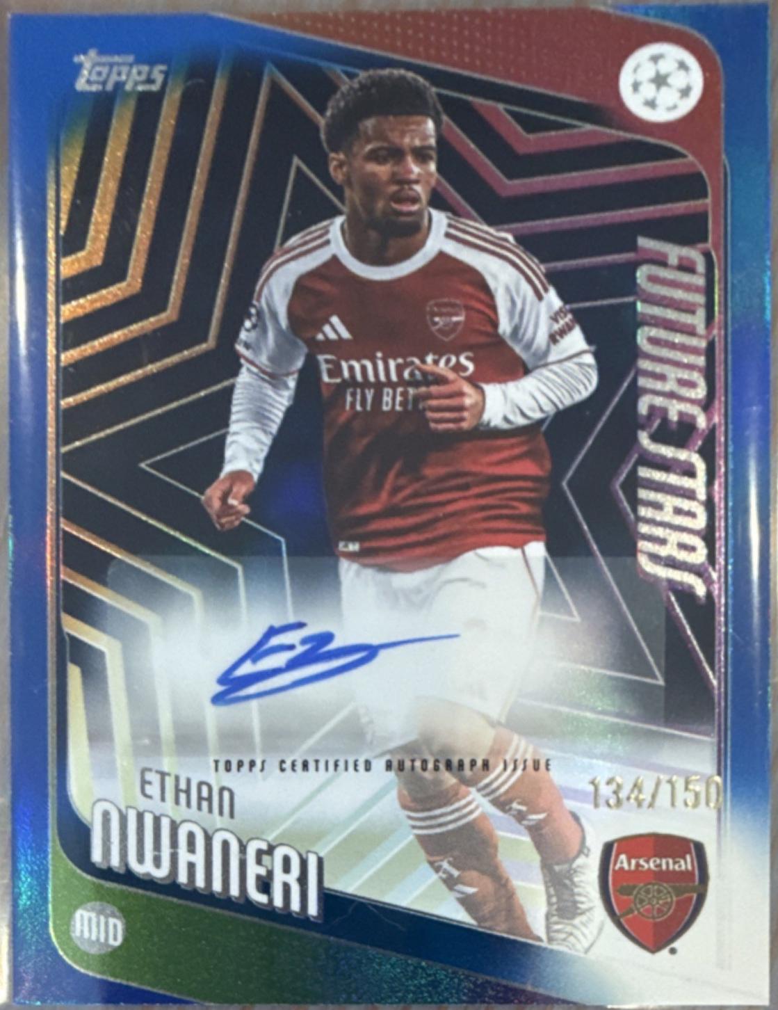 Ethan Nwaneri [Blue Foil] #FSA-EN