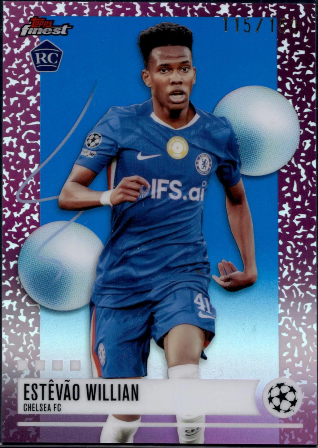 Estevao Willian [Blue Refractor] #298