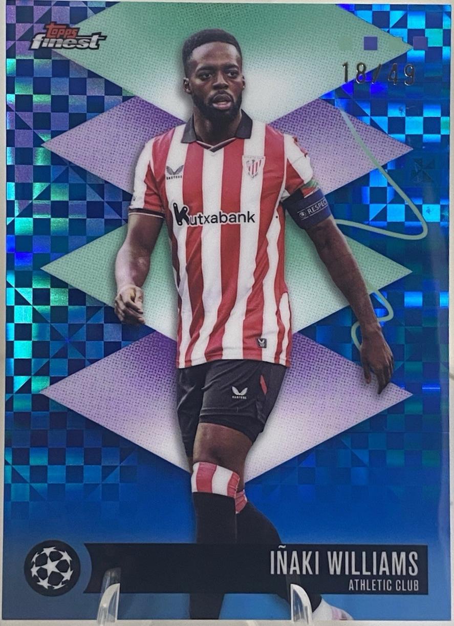 Inaki Williams [Blue Checkerboard] #425
