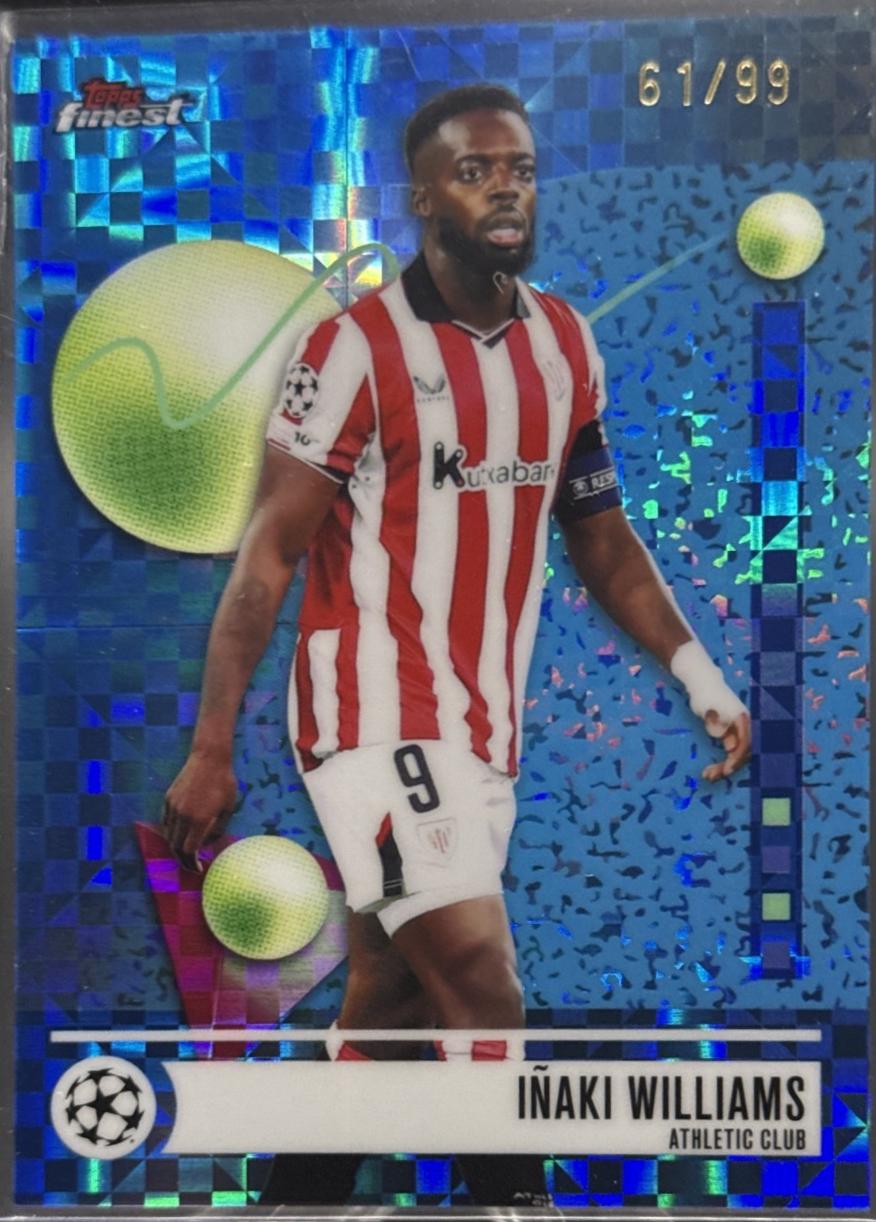Inaki Williams [Blue Checkerboard] #45