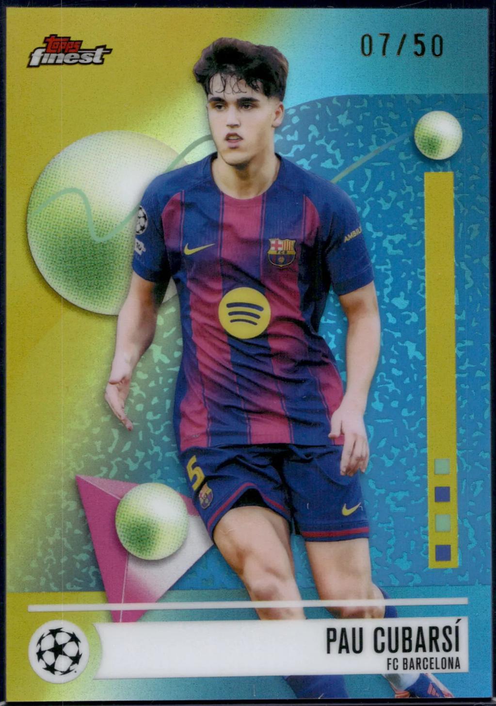 Pau Cubarsi [Gold Refractor] #180