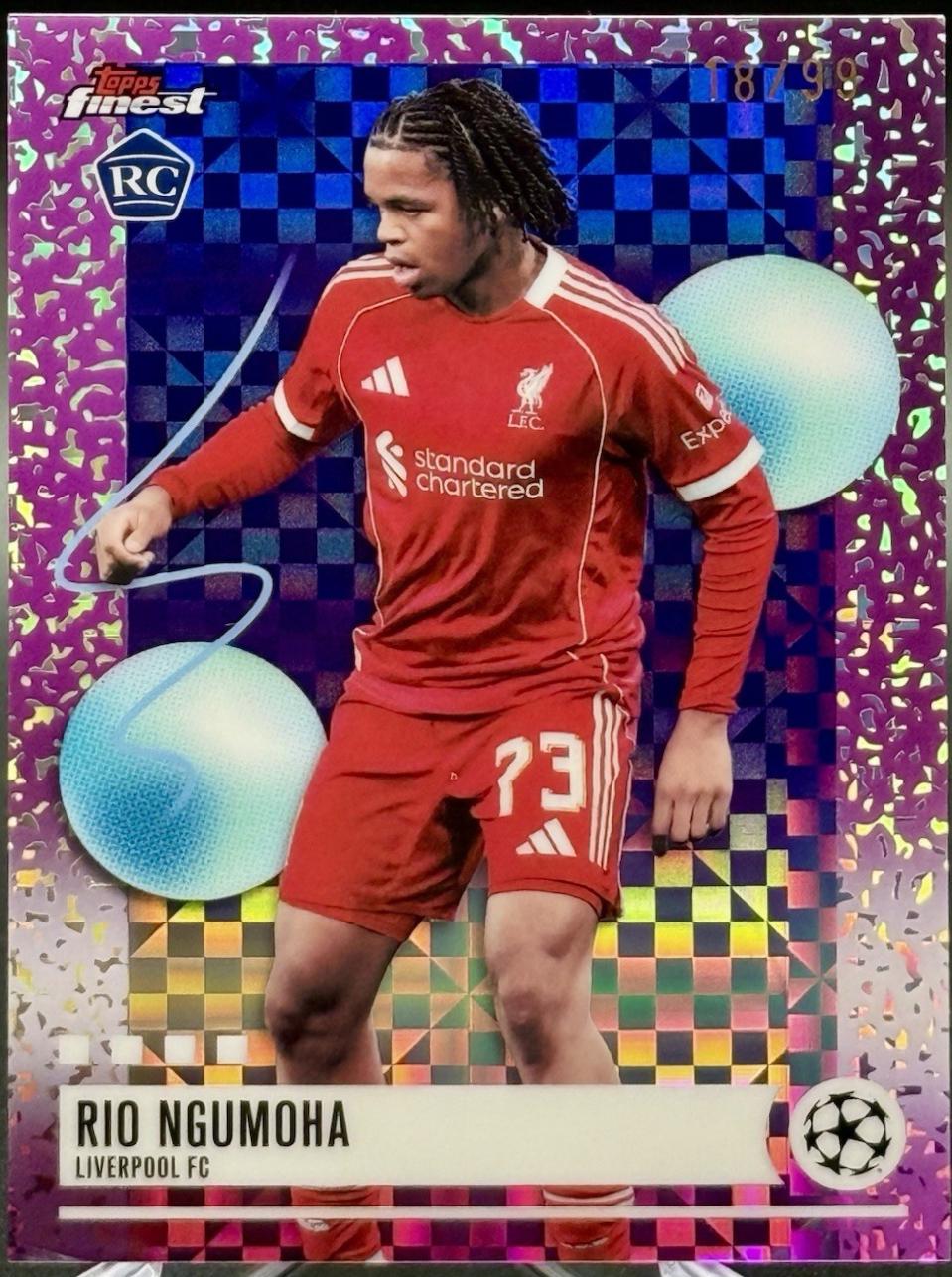 Rio Ngumoha [Purple Checkerboard] #350