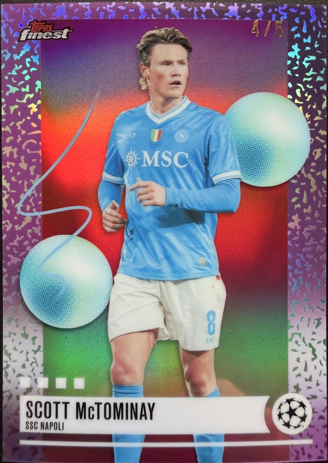 Scott McTominay [Red Refractor] #313