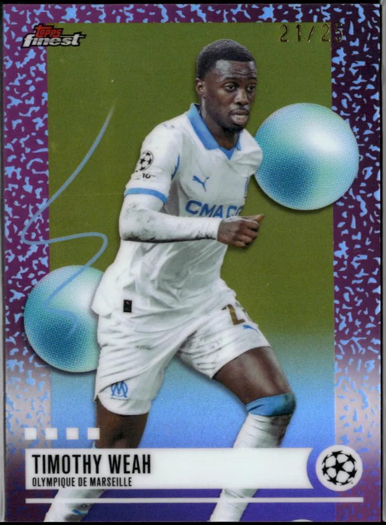 Timothy Weah [Gold Refractor] #399