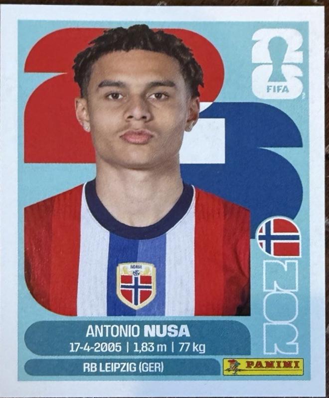 Antonio Nusa #NOR19