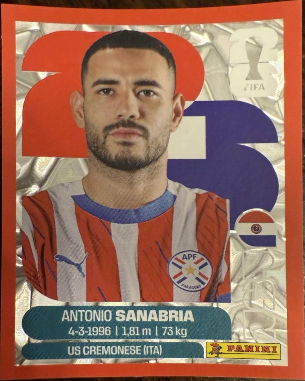Antonio Sanabria [Red] #PAR20
