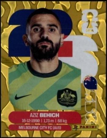 Aziz Behich [Gold Flood Crumple] #AUS7