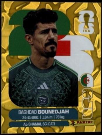 Baghdad Bounedjah [Gold Flood Crumple] #ALG19