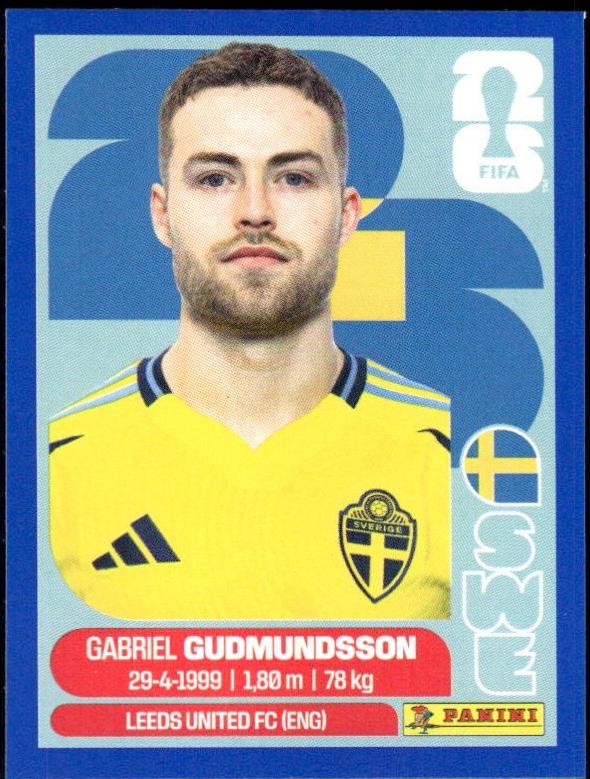 Gabriel Gudmundsson [Blue] #SWE4