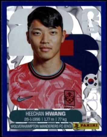 Hee-chan Hwang [Blue Crumple] #KOR19